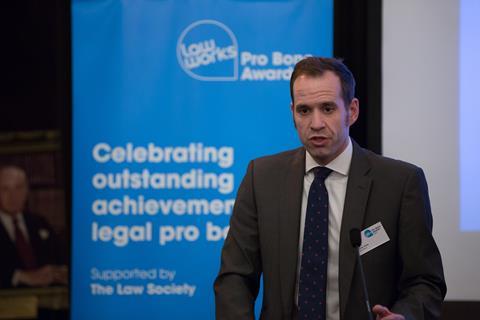 James Harper, Executive Sponsor, Rule of Law and CSR for LexisNexis UK & Ireland